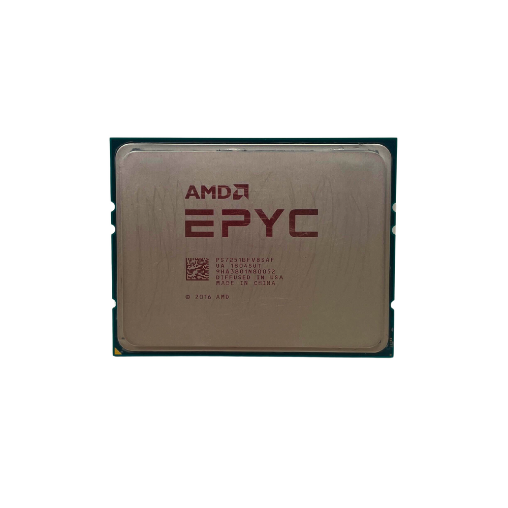 AMD EPYC 7251 2.10GHz 8 Core 32MB 120W Socket SP3 CPU (Unlocked) PS7251BFV8SAF