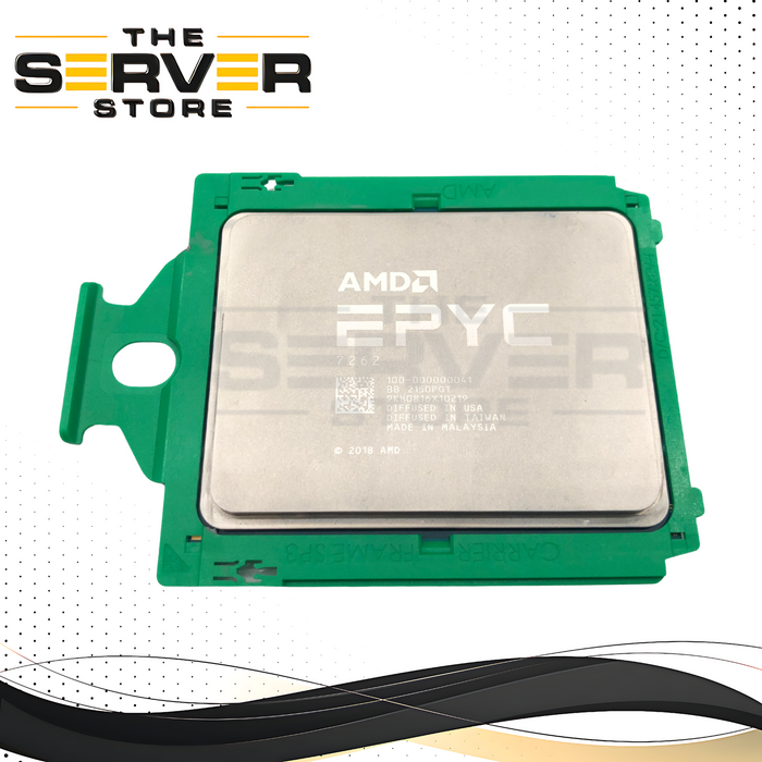 AMD EPYC 7262 3.20GHz 8 Core 128MB 155W SP3 CPU (HPE Locked) 100-000000041