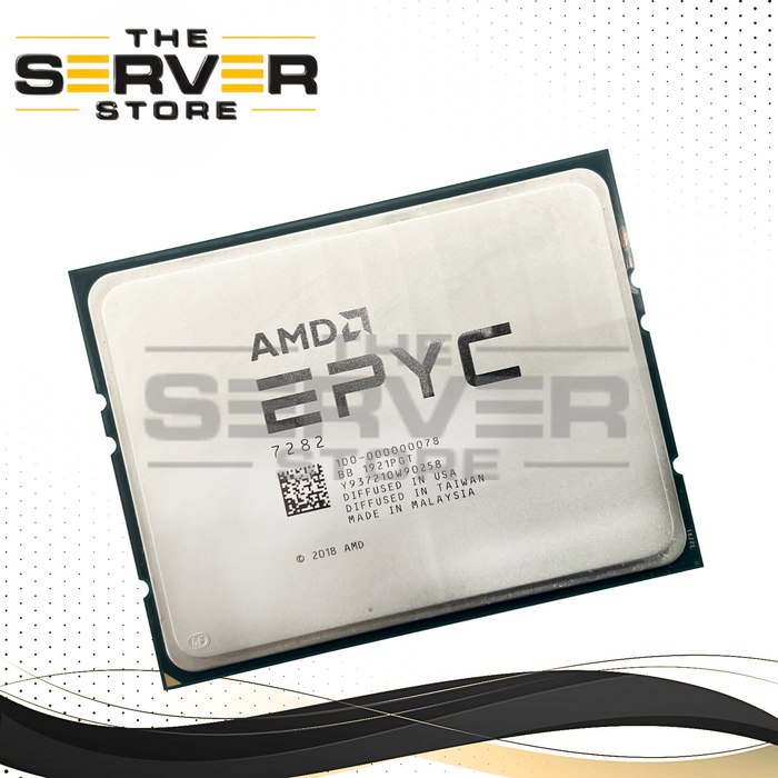(Dell Locked) AMD EPYC 7282 2.8GHz 16 Cores 32 Thread SP3 CPU 120W 100-000000078