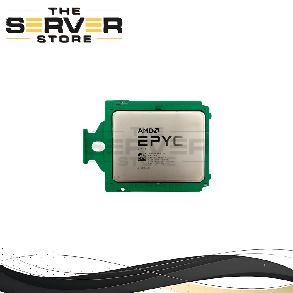 AMD EPYC 7352 Processors 2.3GHz 24C 128MB Socket SP3 155W CPU (UNLOCKED) 100-000000077