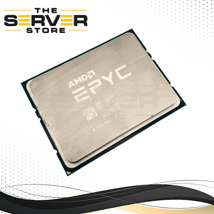 AMD EPYC 7413 2.65GHZ 24 Core 128MB 180W SP3 CPU (Dell Locked) AMD7413-DELL