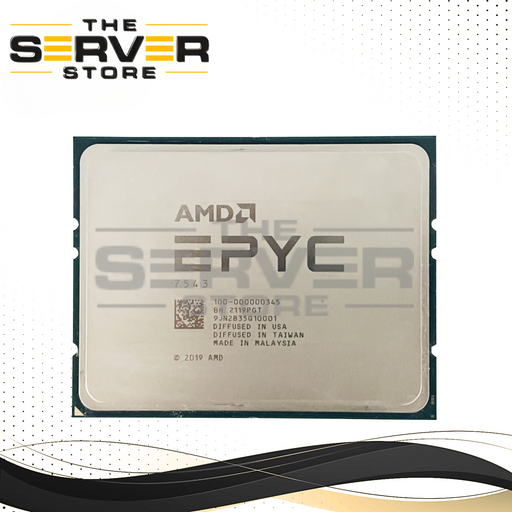 (Dell Locked) AMD EPYC 7543 2.80GHz 32C 256MB 225W Socket SP3 CPU 100-000000345