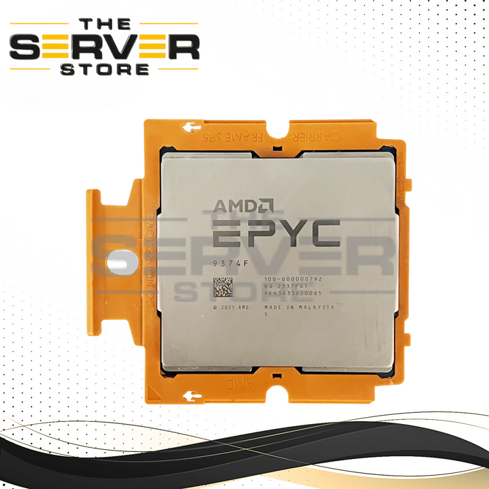 ( Dell Locked ) AMD EPYC 9374F 3.85GHz 32C 256MB DDR5 320W SP5 CPU  100-000000792