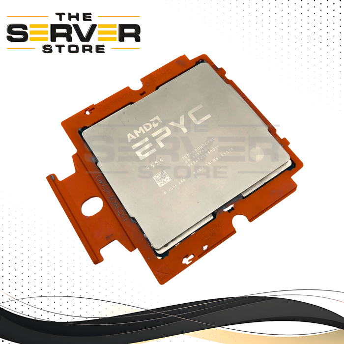 (Dell Locked)  AMD EPYC 9554 3.10GHz 64 Core 256MB 360W SP3 CPU AMD9554-DELL 100-000000790