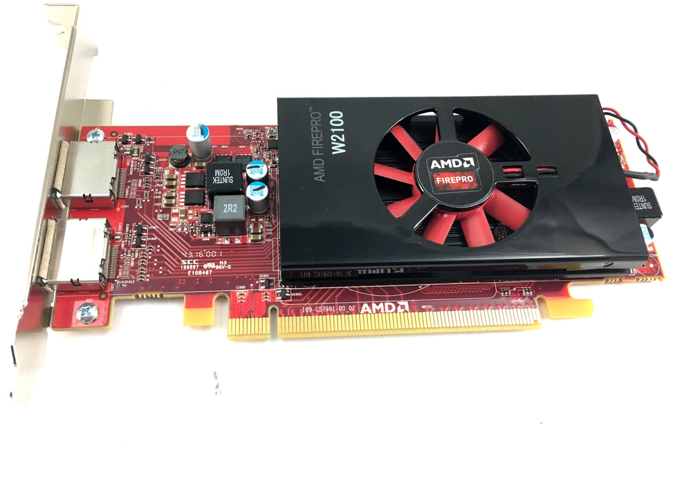 AMD FirePro W2100 2GB GDDR3 PCIe Video Graphics Card 02P8XT 2P8XT