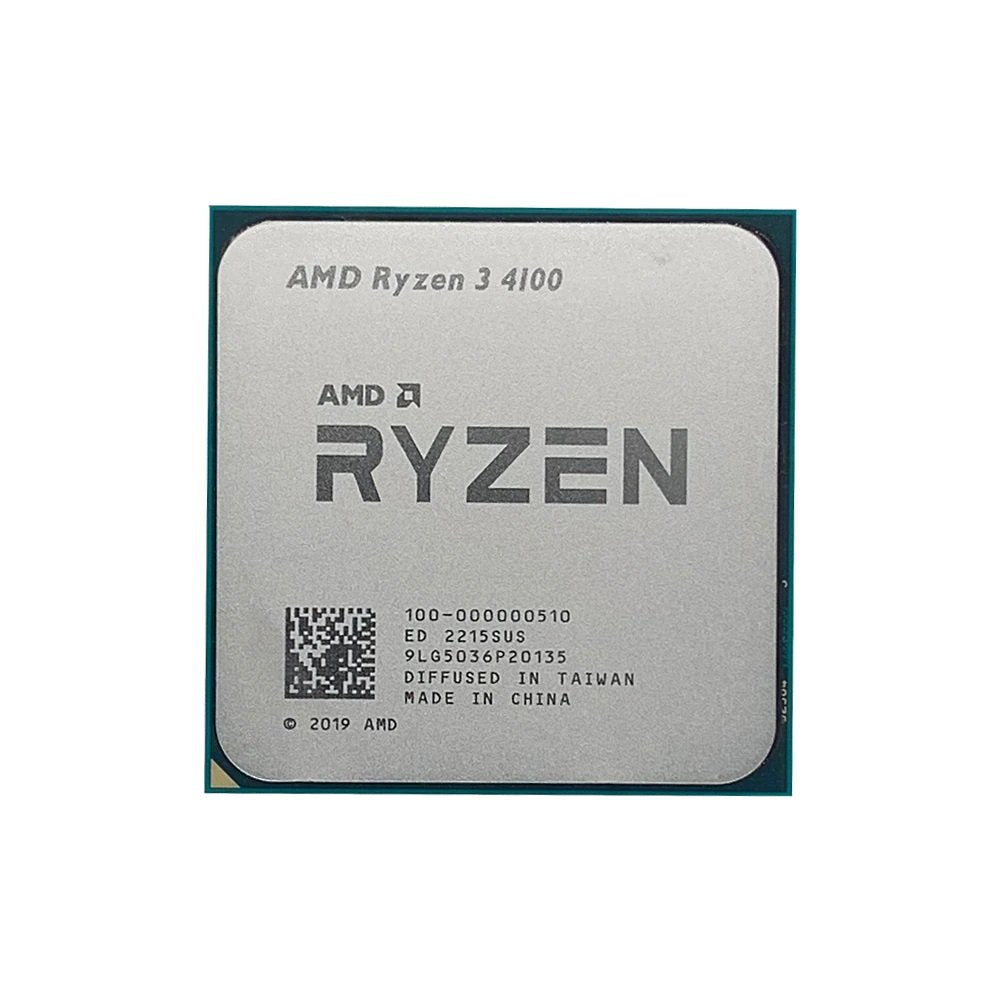 AMD Ryzen 3 4100 100-100000510BOX Quad-Core AM4 Processor | Zen 2 4GHz Budget Desktop
