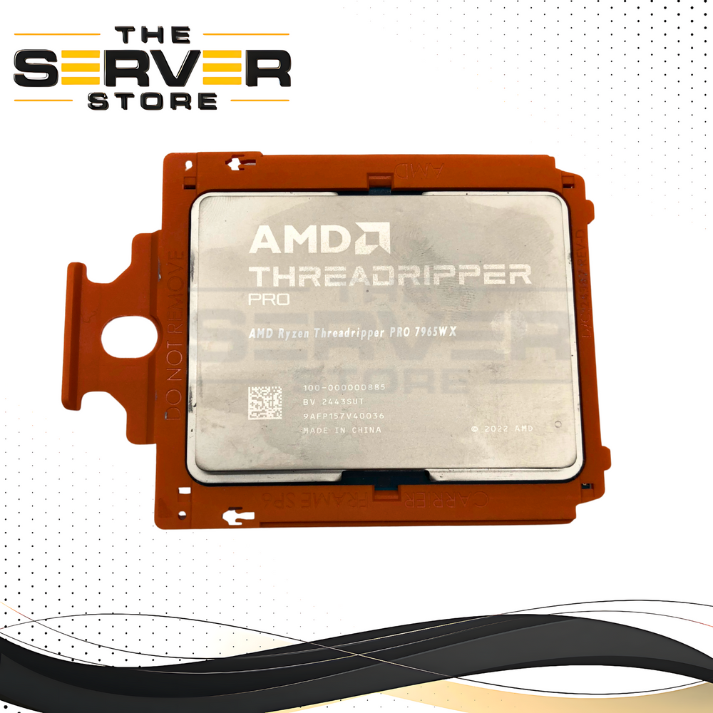 AMD Ryzen Threadripper PRO 7965WX 4.20GHz 24C sTR5 CPU Dell Locked AMD7965WX-DELL 100-000000885