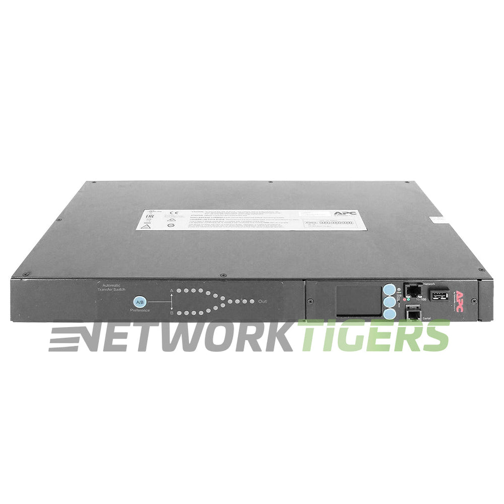 APC AP4423 ATS 8x IEC 60320 C13, 1x IEC 60320 C19 1U 230V ATS
