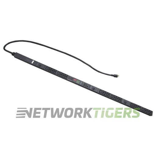 APC AP8865 Metered 3 PH 30A 2G 8.6kW 208V 36x C13 6x C19 2x 5-20 ZeroU Rack PDU