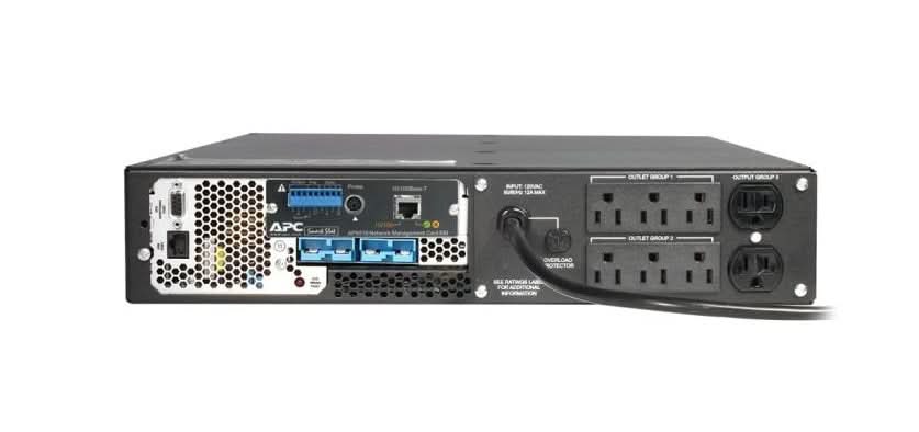 APC SUM1500RMXL2U Smart Online NEMA 5-15P Single Phase Rackmount Smart-UPS