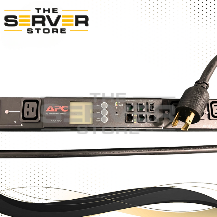 APC Switched Rack PDU 0U 30A 208V 36xC13 6xC19 L6-30P Network Power Strip AP8941