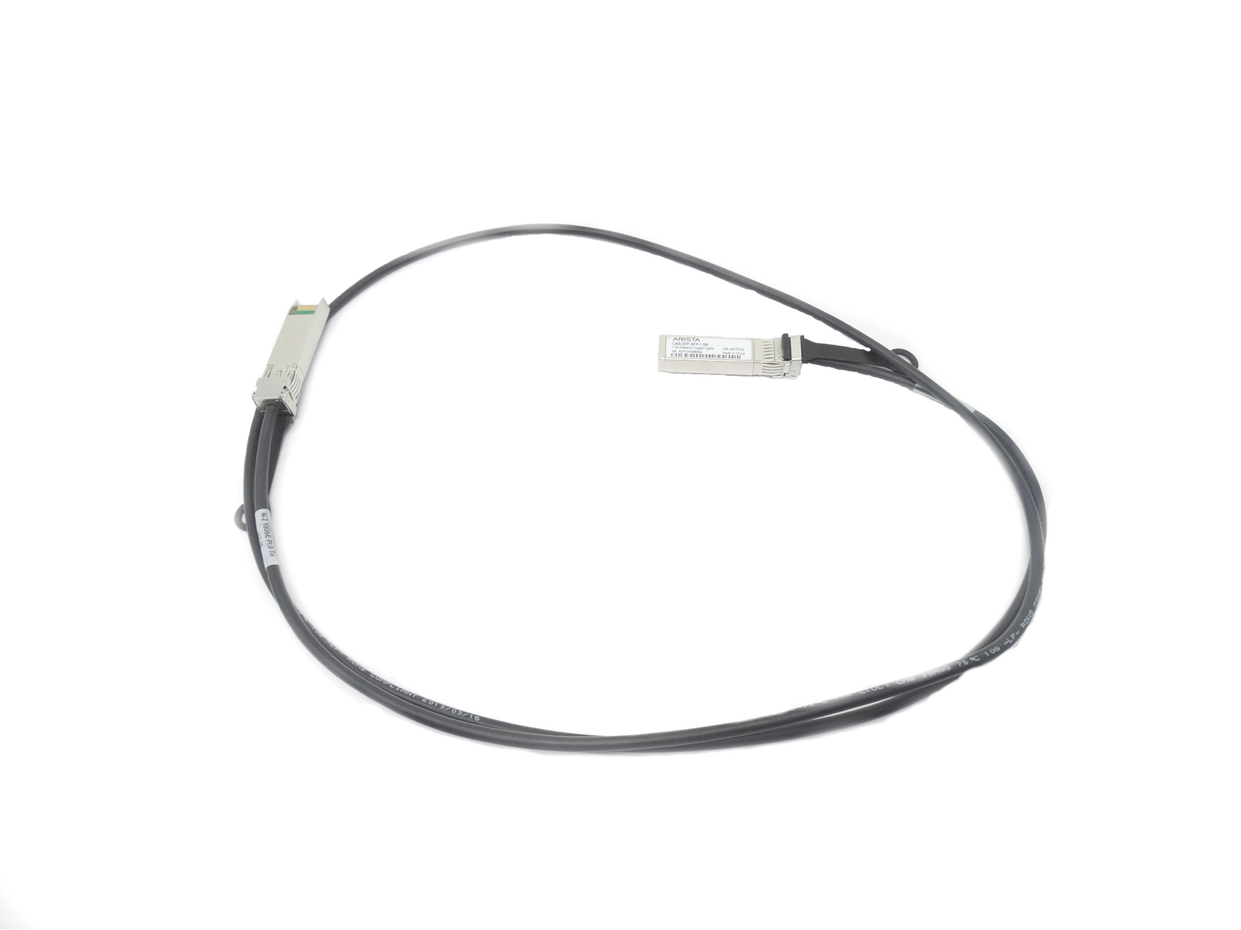 ARISTA CAB-SFP-SFP-1.5M 1.5M 10GB SFP+ Twinax Copper Cable CBL-00175-02 (CBL-00175-02)