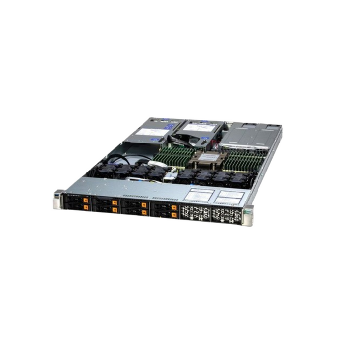 AS-1125HS-TNR Supermicro Hyper A+ Server, 2 x AMD EPYC 9334, 8 x 32GB RAM, 2 x 480GB NVMe SSD, 2 x 3.2TB NVMe SSD - NEW