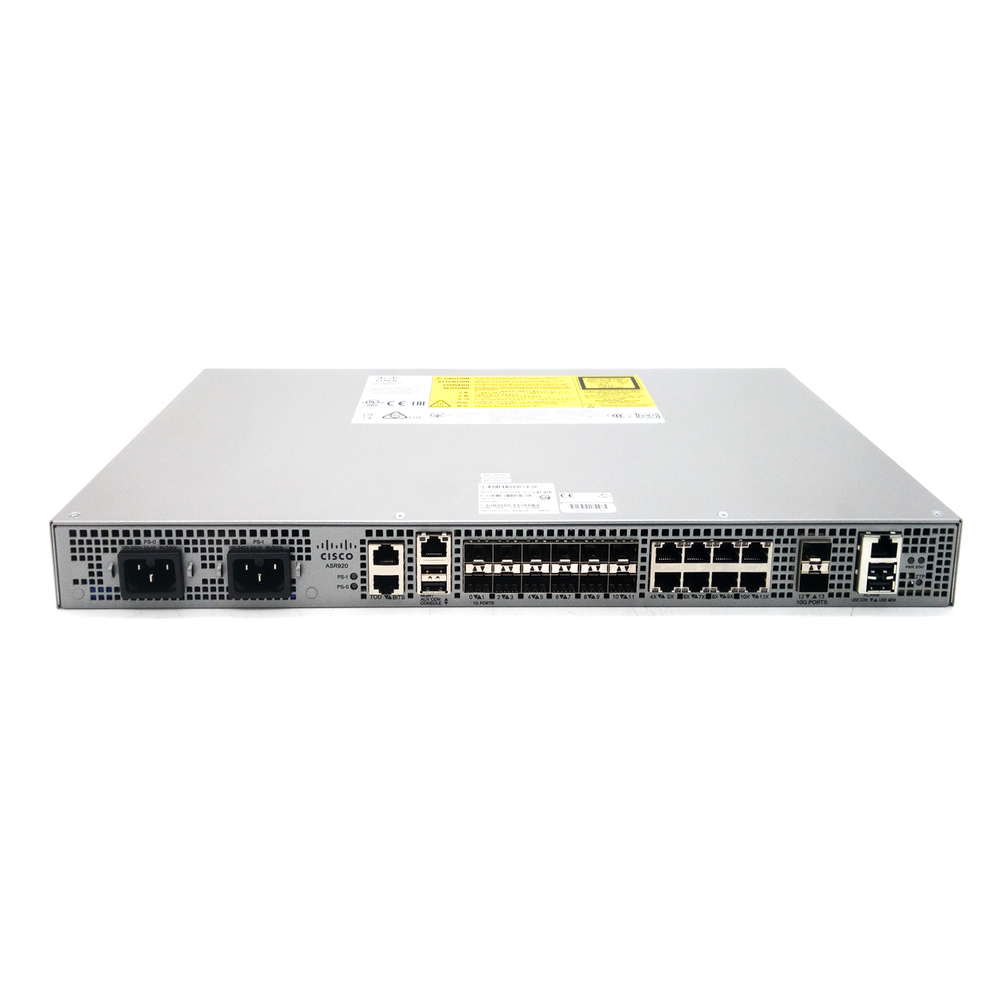 ASR-920-12CZ-A Cisco ASR920 Series - 12GE and 2-10GE - AC Model