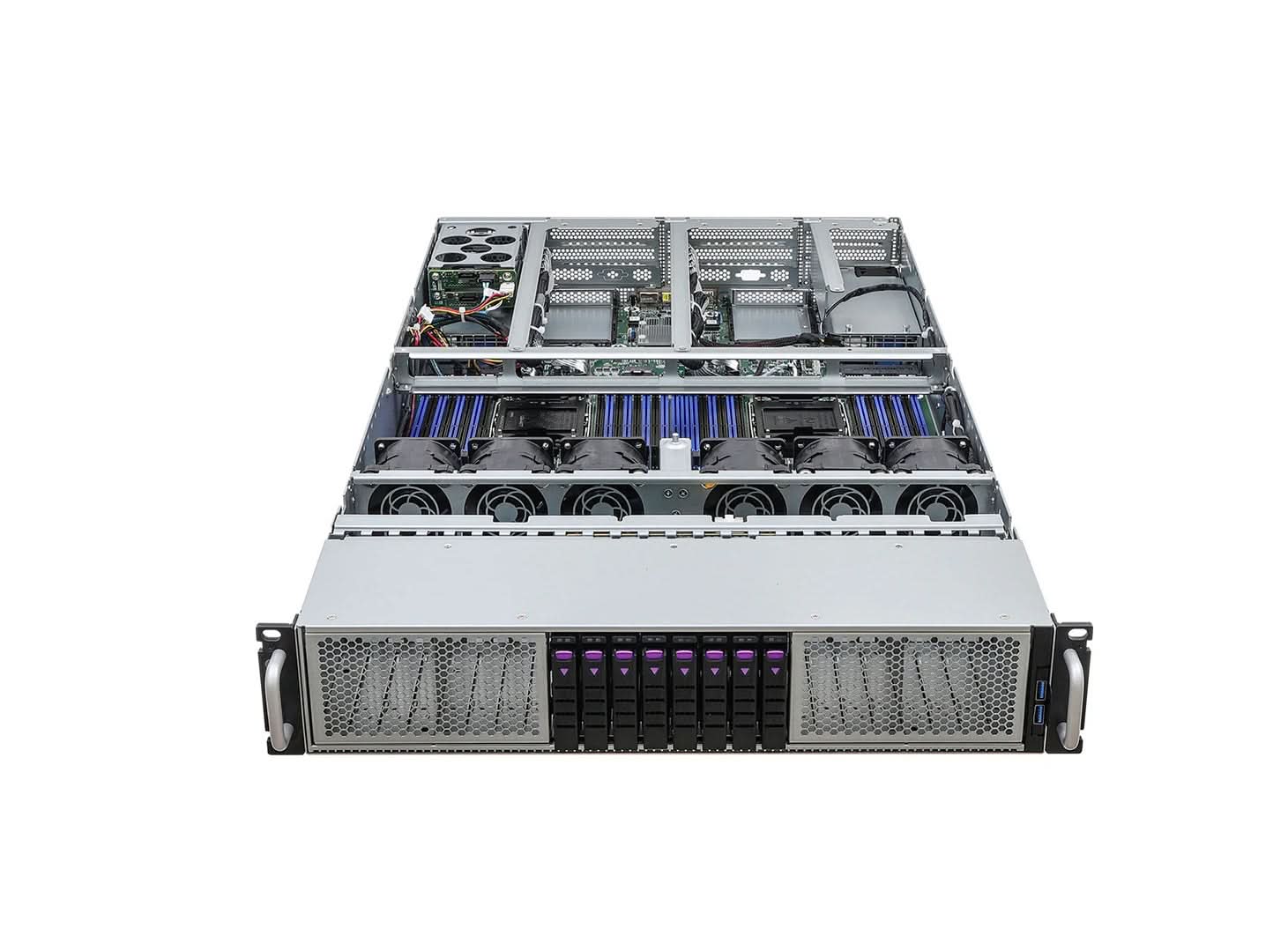 ASRock 2U4G8E-EGS2 Intel Xeon Scalable DDR5 2U Rackmount/GPU Server