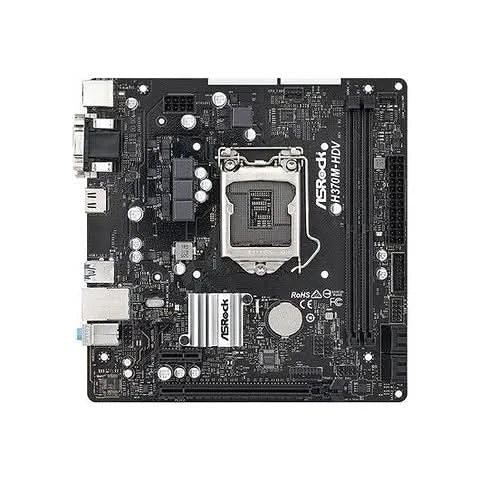 ASRock H610M-HVS/M.2 R2.0 Core i3 Intel H610 LGA-1151 64GB M-ATX Motherboard