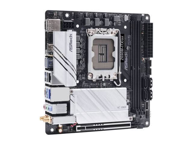 ASRock Z690M-ITX/AX S1700 LGA-1700 64GB Intel Z690 DIMM Mini ITX Motherboard