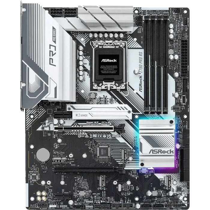 ASRock Z790 PRO RS Core i5 LGA1700 Intel Z790 AM5 192GB DDR5 M-ATX Motherboard