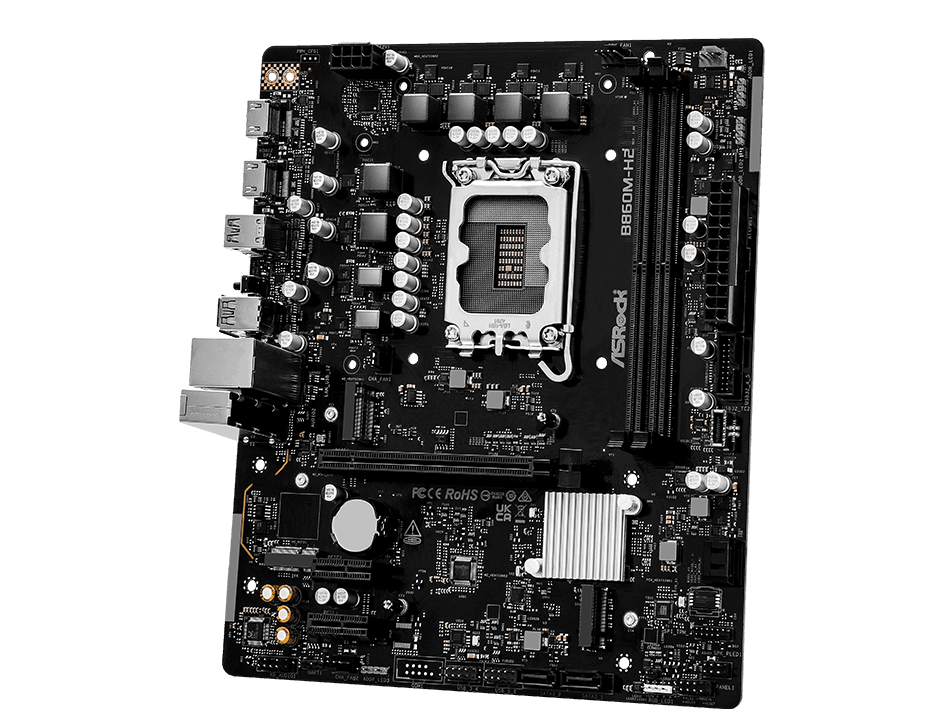 ASRock MB B860M-H2 B860 LGA1851 Max128GB DDR5 Micro ATX Retail