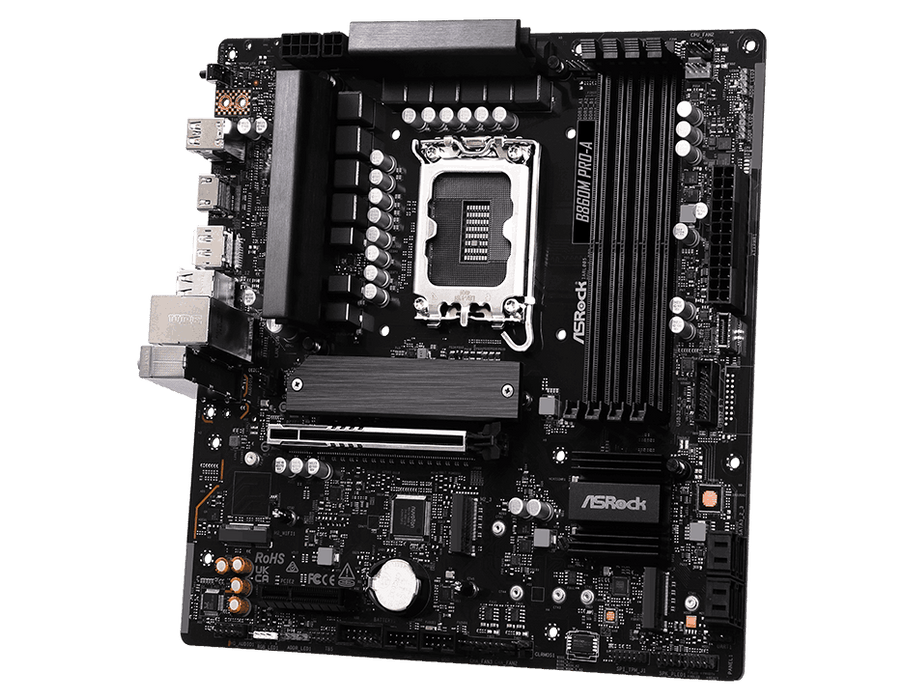 ASRock MB B860M Pro-A B860 LGA1851 Max256GB DDR5 Micro ATX Retail