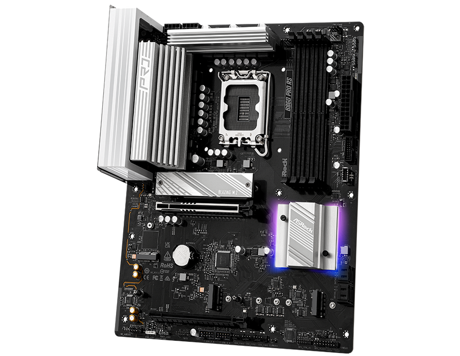 ASRock MB B860 Pro RS B860 S1851 max256GB DDR5 PCIe ATX