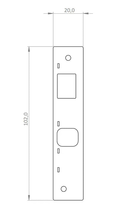 ATX Bracket for Arcus 100/1000BASE-T1 H-MTD