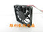 AVC DA06010B12U 60x60x10mm 12V DC 0.40A 3-Wire Axial Cooling Fan