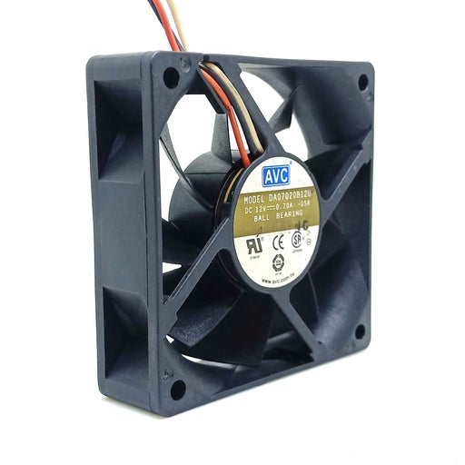 AVC DA07020B12U 70x70x20mm 12V DC Axial Cooling Fan
