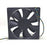 AVC DA12025B12H 120x120x25mm 12V DC 4-Wire Axial Cooling Fan