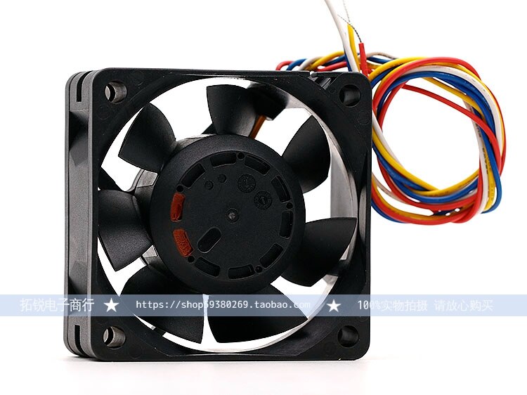 AVC DATA0625B8H 60x60x25mm 48V DC 0.16A Axial Cooling Fan