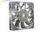 AVC DBTA1225B8S 120x120x25mm 48V DC 0.5A 4-Wire Axial Cooling Fan
