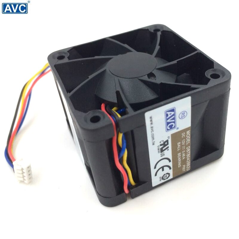AVC DBTB0428B2U 40x40x28mm 12V DC 0.48A Axial Cooling Fan