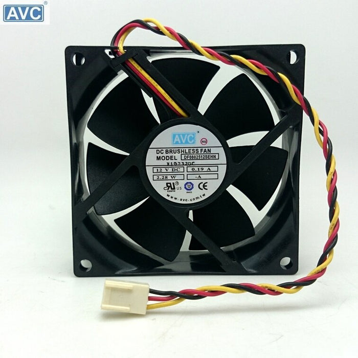AVC DF0802512SEHN 80x80x25mm Axial Cooling Fan