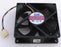 AVC DS08025R12U 80x80x25mm 12V DC 0.70A 4-Wire Axial Cooling Fan