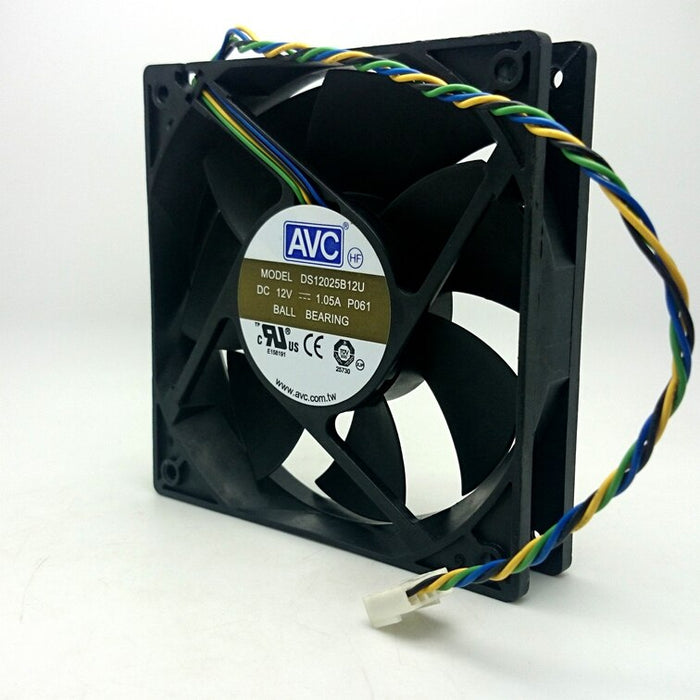 AVC DS12025B12U 120x120x25mm 12V DC 1.05A Axial Cooling Fan
