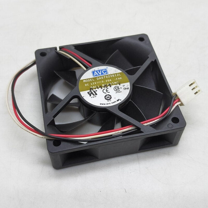 AVC Da07020b12l 70x70x20mm 12V DC Industrial Cooling Fan