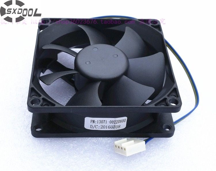AVC F128025SU 12V DC 80x80x25mm Brushless Cooling Fan