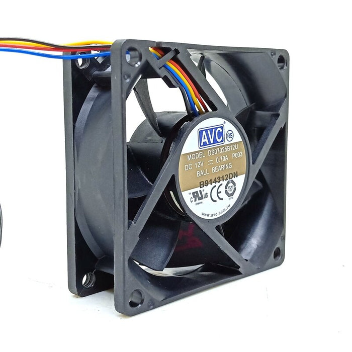 AVC ds07025b12u 70x70x25mm 12V DC Axial Cooling Fan