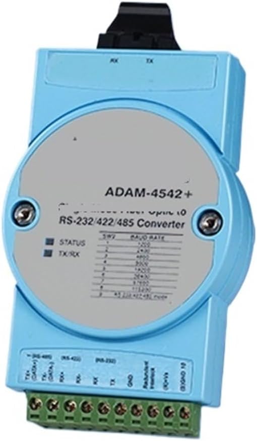 Adam Analog Acquisition Module ADAM-4542+-BE RS-232/422/485 Fiber Optic Converter Lightning Strike EMI/RFI Interference Adam