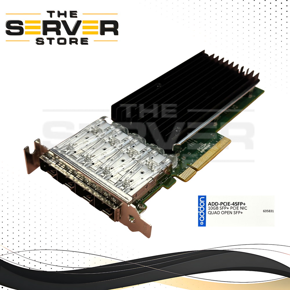 AddOn 10GbE Quad-Port SFP+ Intel XL710 PCIe 3.0 x8 NIC Card ADD-PCIE-4SFP
