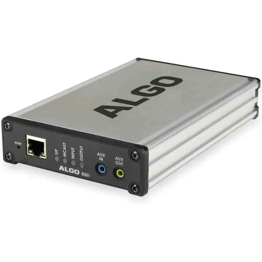 Algo 8301 SIP PoE IP Paging Adapter & Bell Scheduler ALGO-8301 - New