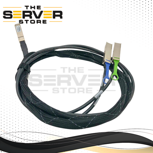 Amphenol 3M 100G QSFP28 to 2x 50G QSFP28 Passive DAC Breakout Cable NDARHJ-F303