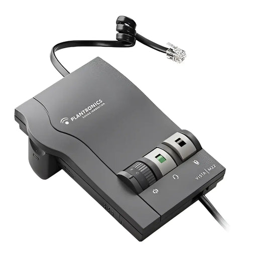 Poly Plantronics Vista M22 Headset Amplifier with Clearline Audio 43596-64 - Refurbished