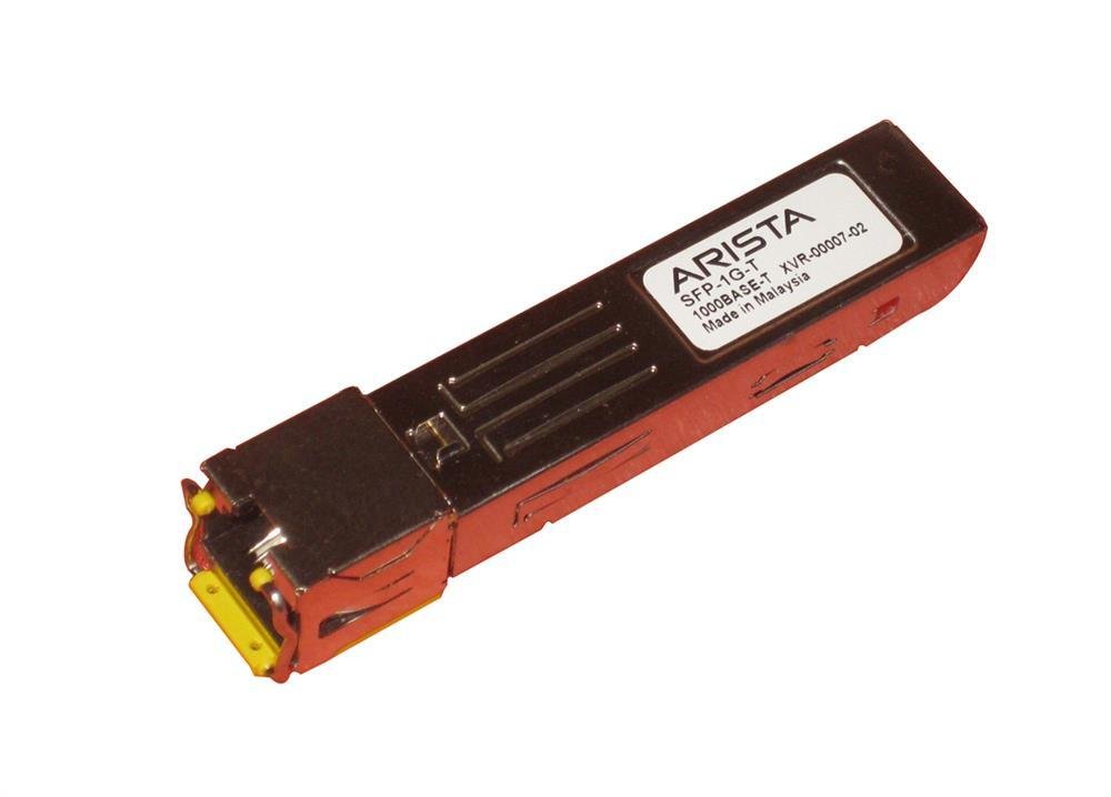 Arista Networks 1Gbps 1000Base-T Copper 100m RJ-45 Connector SFP Transceiver Module - SFP-1G-T
