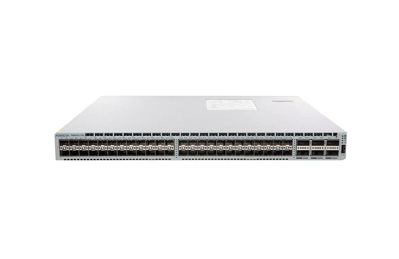 Arista Networks 7050X2 Series 48-Ports 10GBASE-X SFP+ Layer 3 Rack-mountable Managed Back-to-front Airflow Network Switch with 6-Ports QSFP+ - DCS-7050SX2-72Q-R