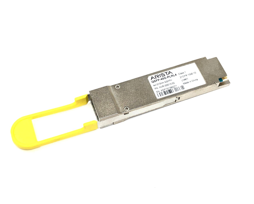 Arista QSFP-40G-PLRL4 40GBASE-PLRL4 1310nm  QSFP+ 1KM MTP/MPO Transceiver (XVR-00013-02)