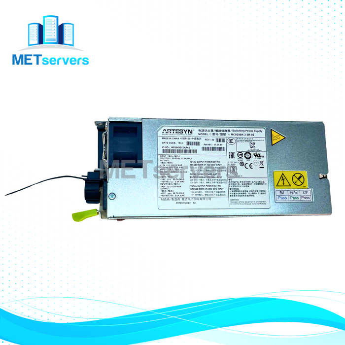 Artesyn 1U 800W Switching Power Supply for Quanta D52B-1U T22U-1U D52BM-2U MC800B4-3