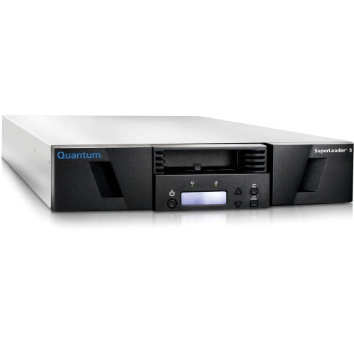 E7-LLSAE-YF - Quantum SuperLoader 3 8-Slot LTO-6 Ultrium SAS 6Gbps 2U Rack-Mountable Tape Autoloader 20TB Native 50TB Compressed