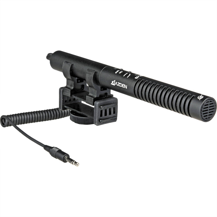 Azden Directional Stereo Shotgun Mic for DSLR and Mirrorless Cameras