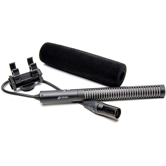Azden Pro Stereo Shotgun Mic with 5-Pin XLR Output